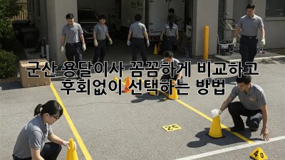 군산 용달이사, 꼼꼼하게 비교하고 후회없이 선택하는 방법 🚚💨